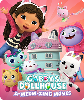 Gabby's Dollhouse: A-meow-zing Moves