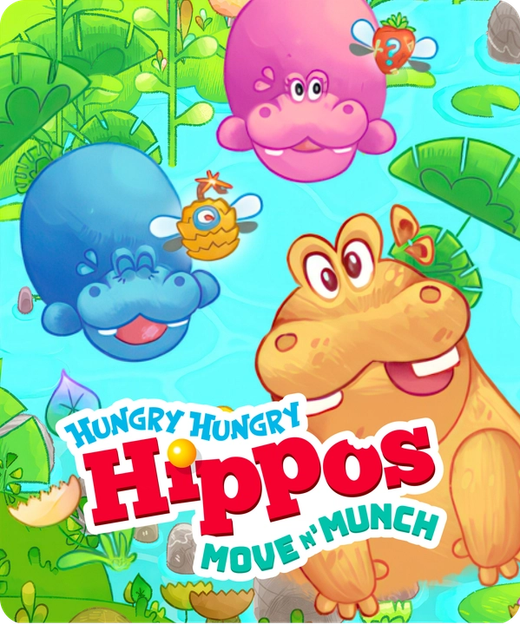 Hungry Hungry Hippos Game Tile