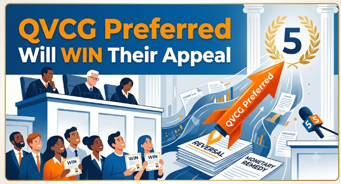 QVCG Preferred Will WIN Their Appeal