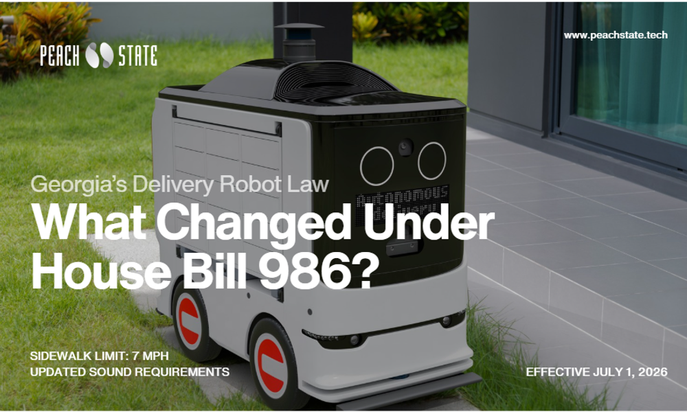 Article supporting image: georgia-delivery-robot-law-hb-986