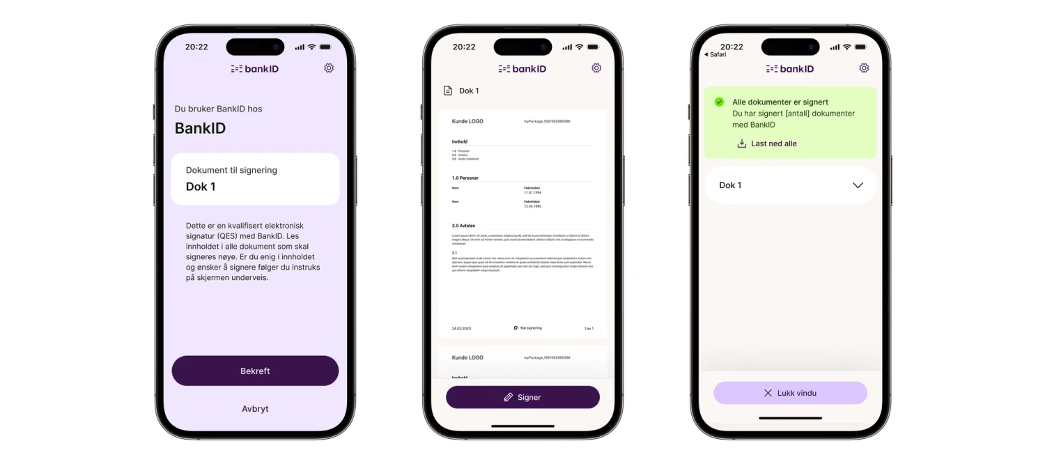 Illustrates the new user interface on mobile