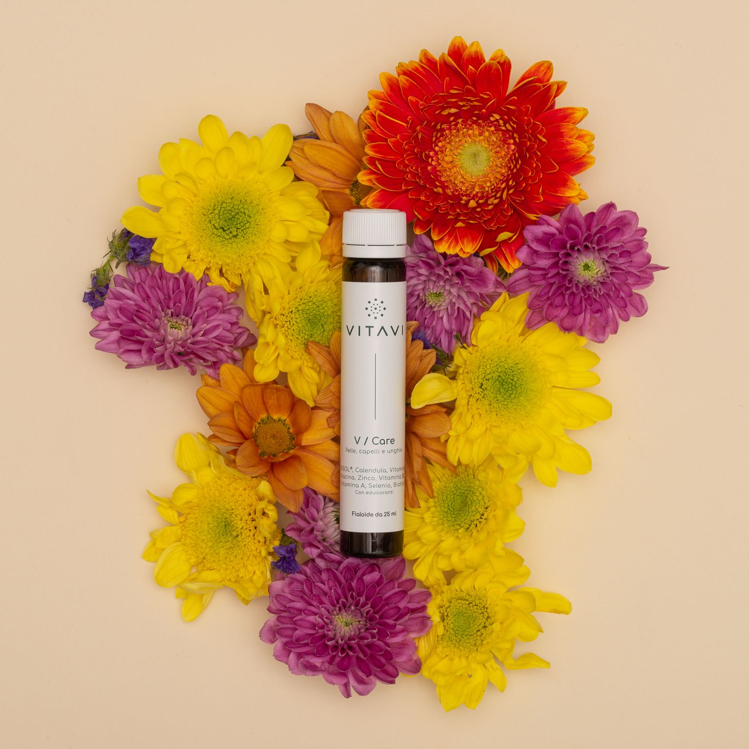 V / Care integratore di vitamine e minerali per capelli