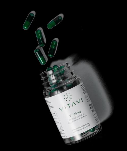 Capsule dell'integratore anti-stress V / Ease