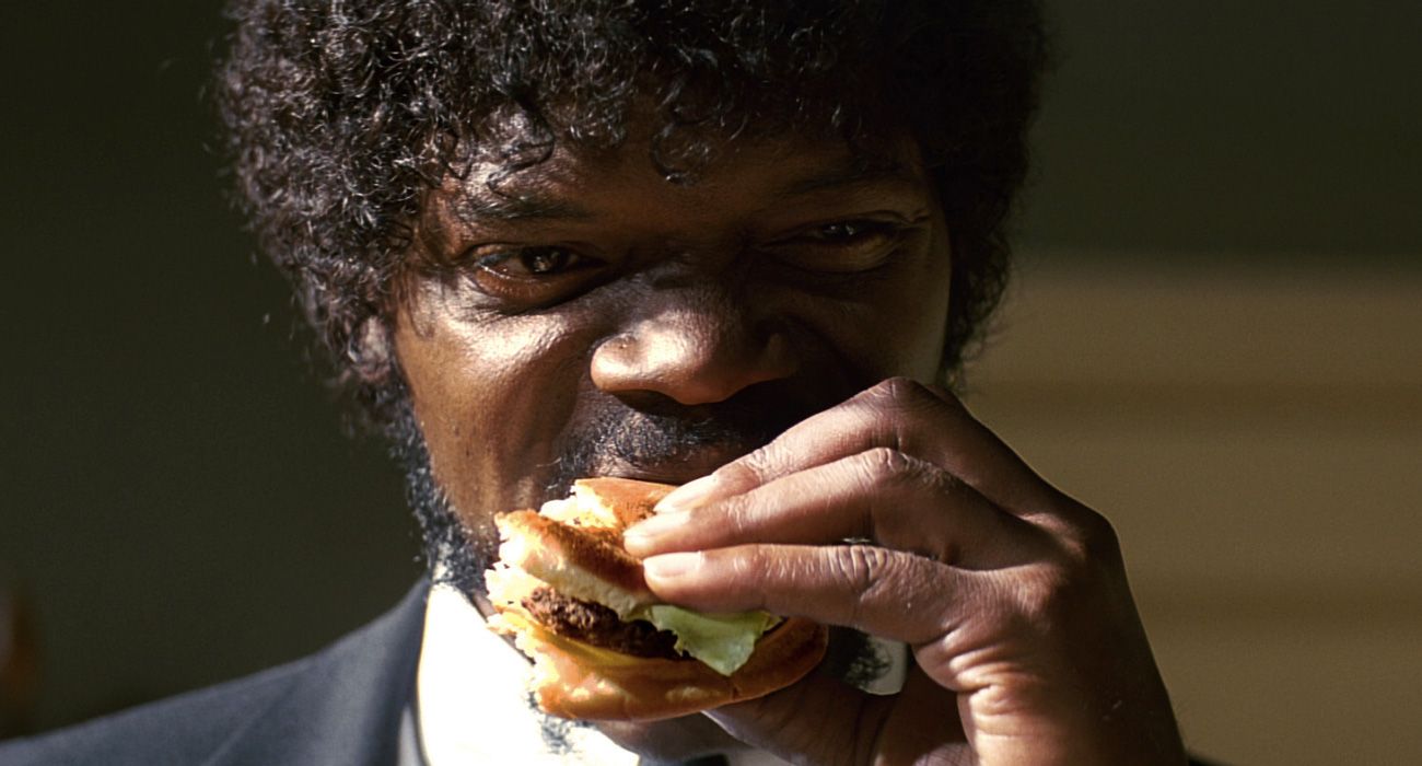 Scena Hamburger Pulp Fiction