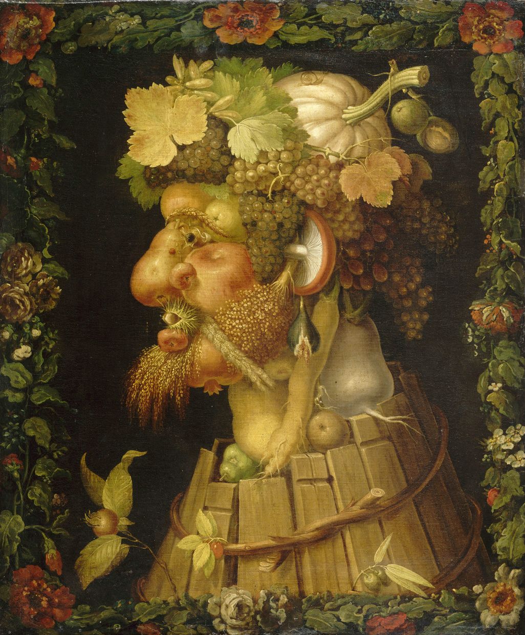 Arcimboldo frutta e verdura d’autunno