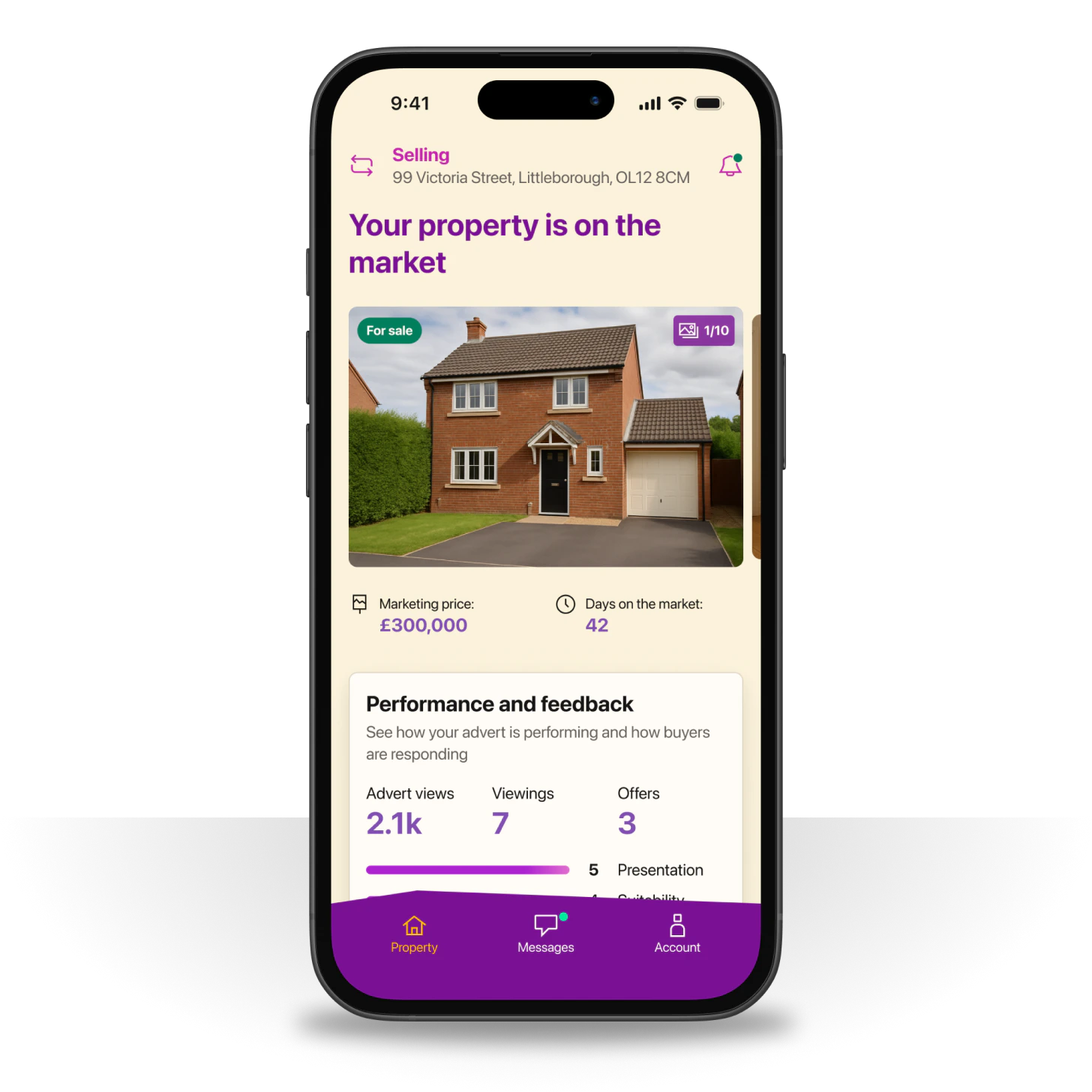 Redefining the Purplebricks mobile app