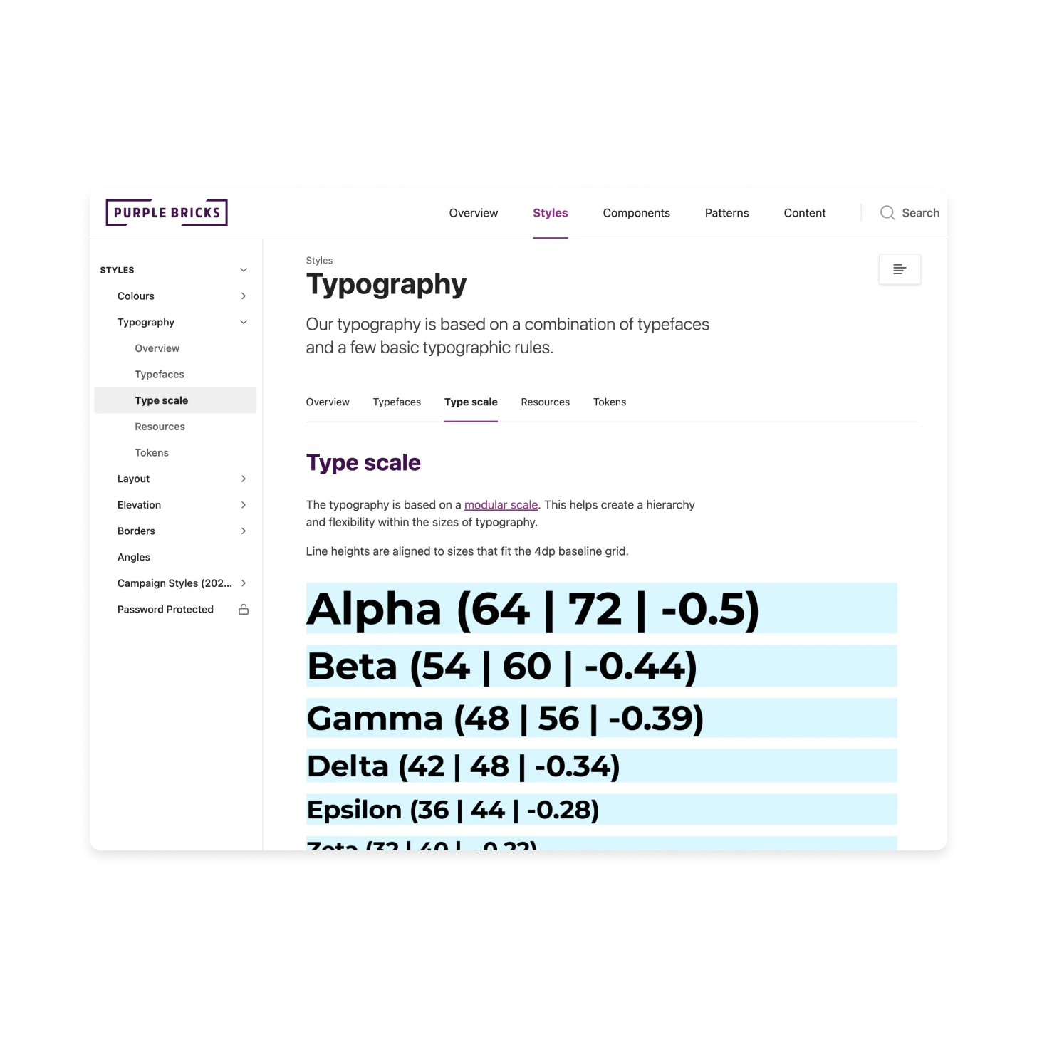 Building a design system