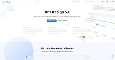 Ant Design Component Library