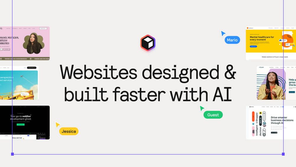 Websites designed & built faster with AI | AI website builder