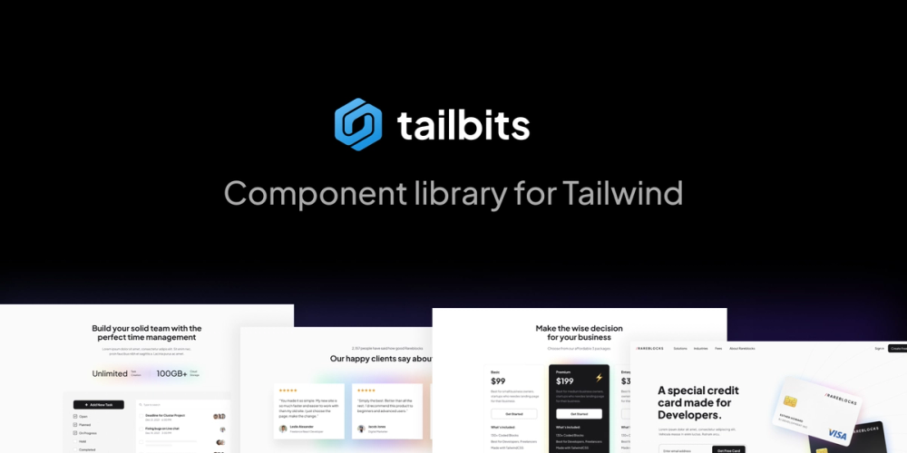 Tailwind Component Library