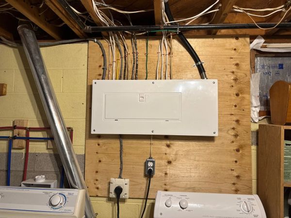 Panel Upgrade Complete - completed electrical project by Remarkable Electric in Hamilton Ontario