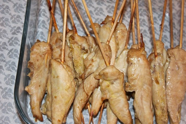 Satay-kyllingespyd