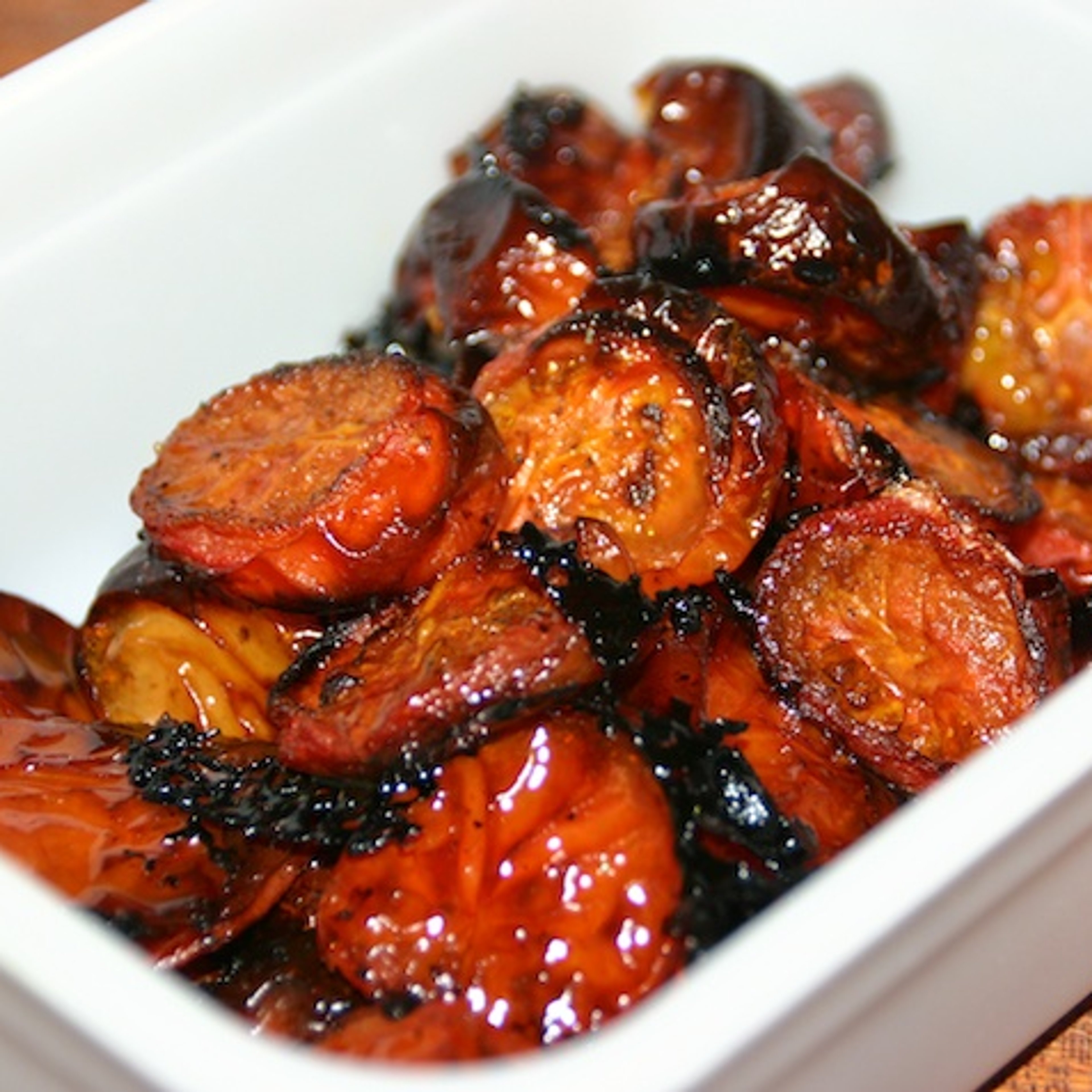 Langtidsstegte tomater