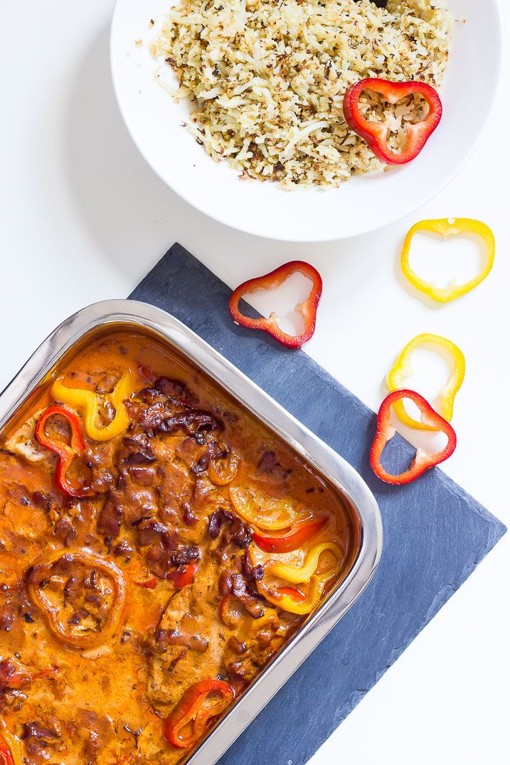 Pikant kylling i fad