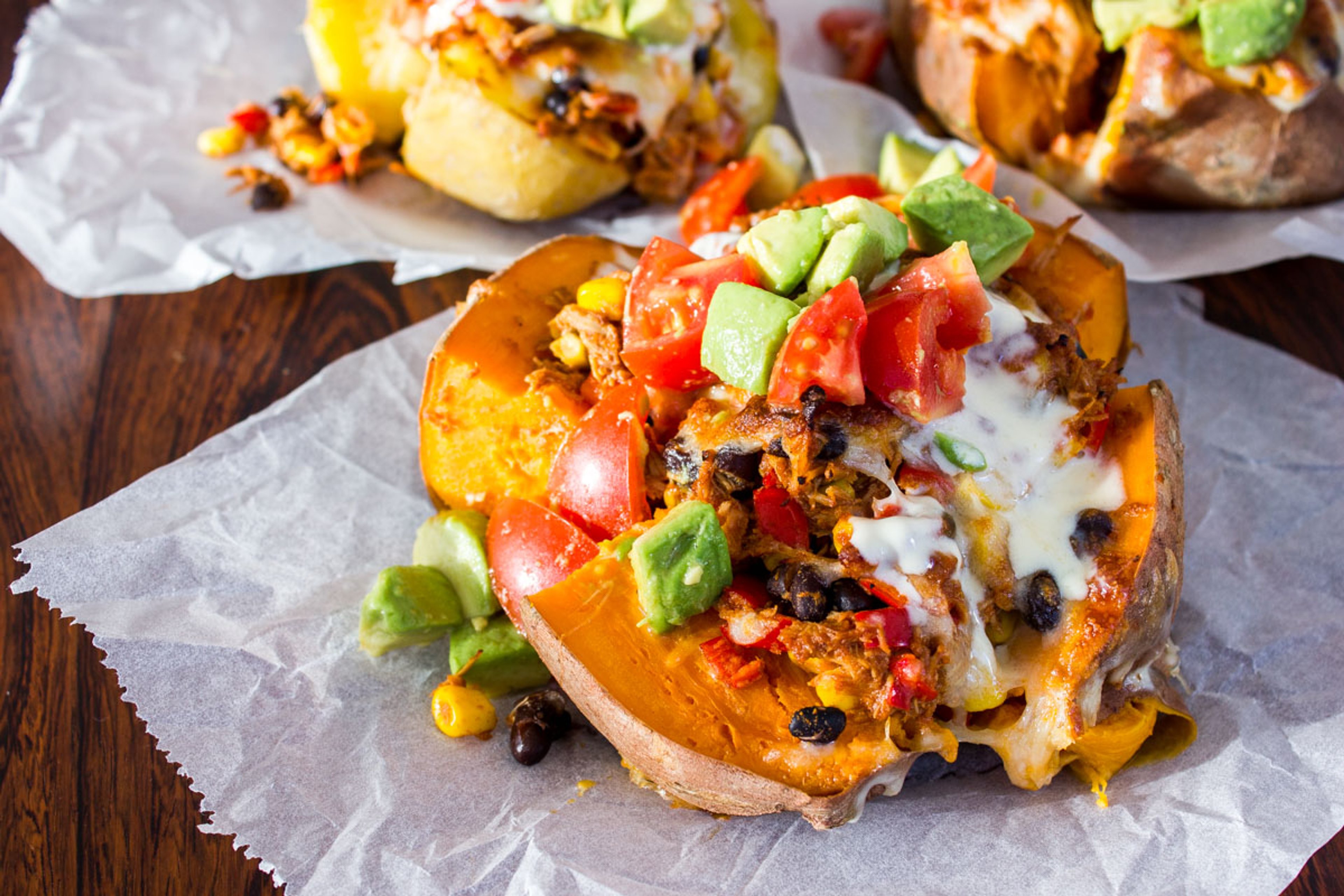 Mexifyldte kartofler