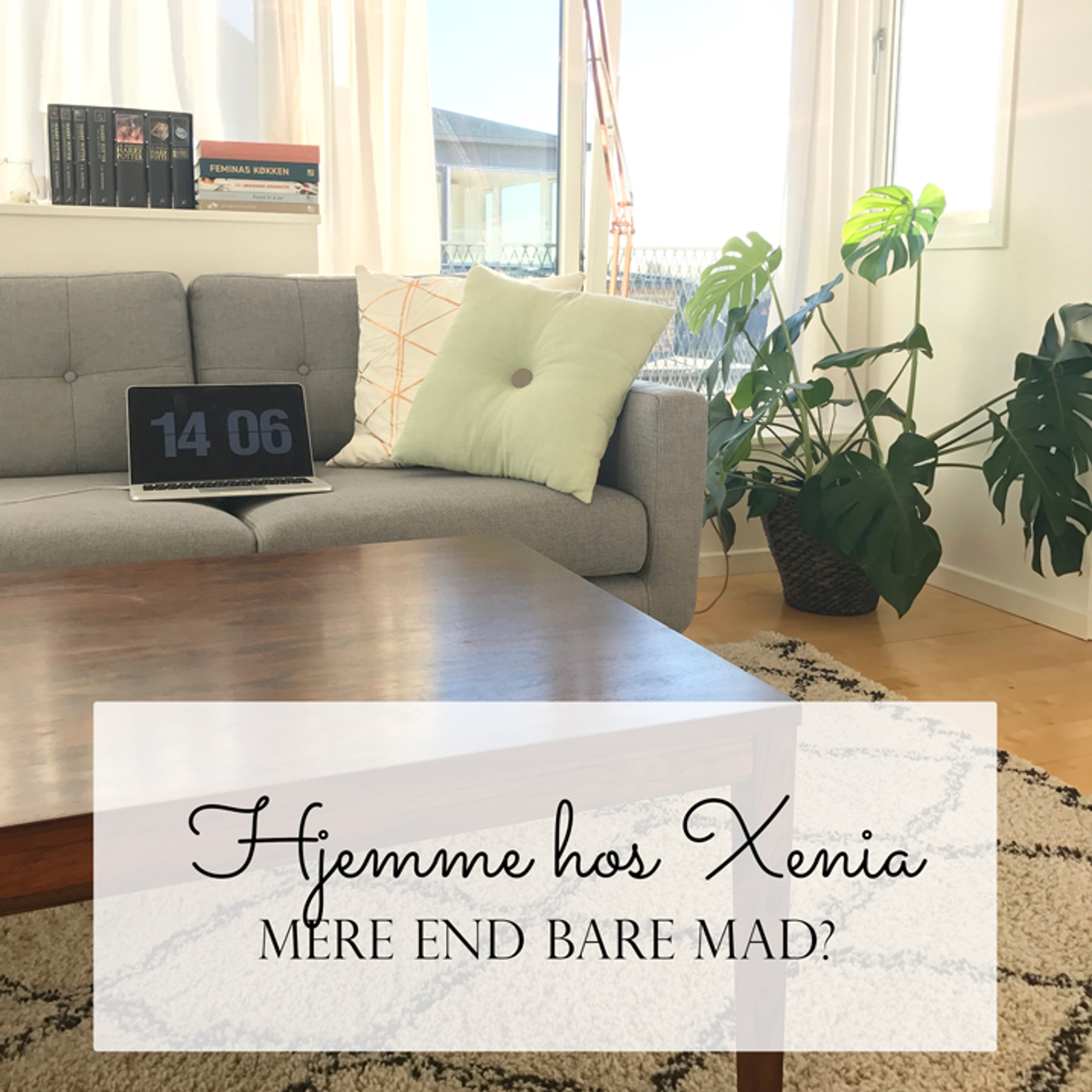 Der er andet end mad hjemme hos mig