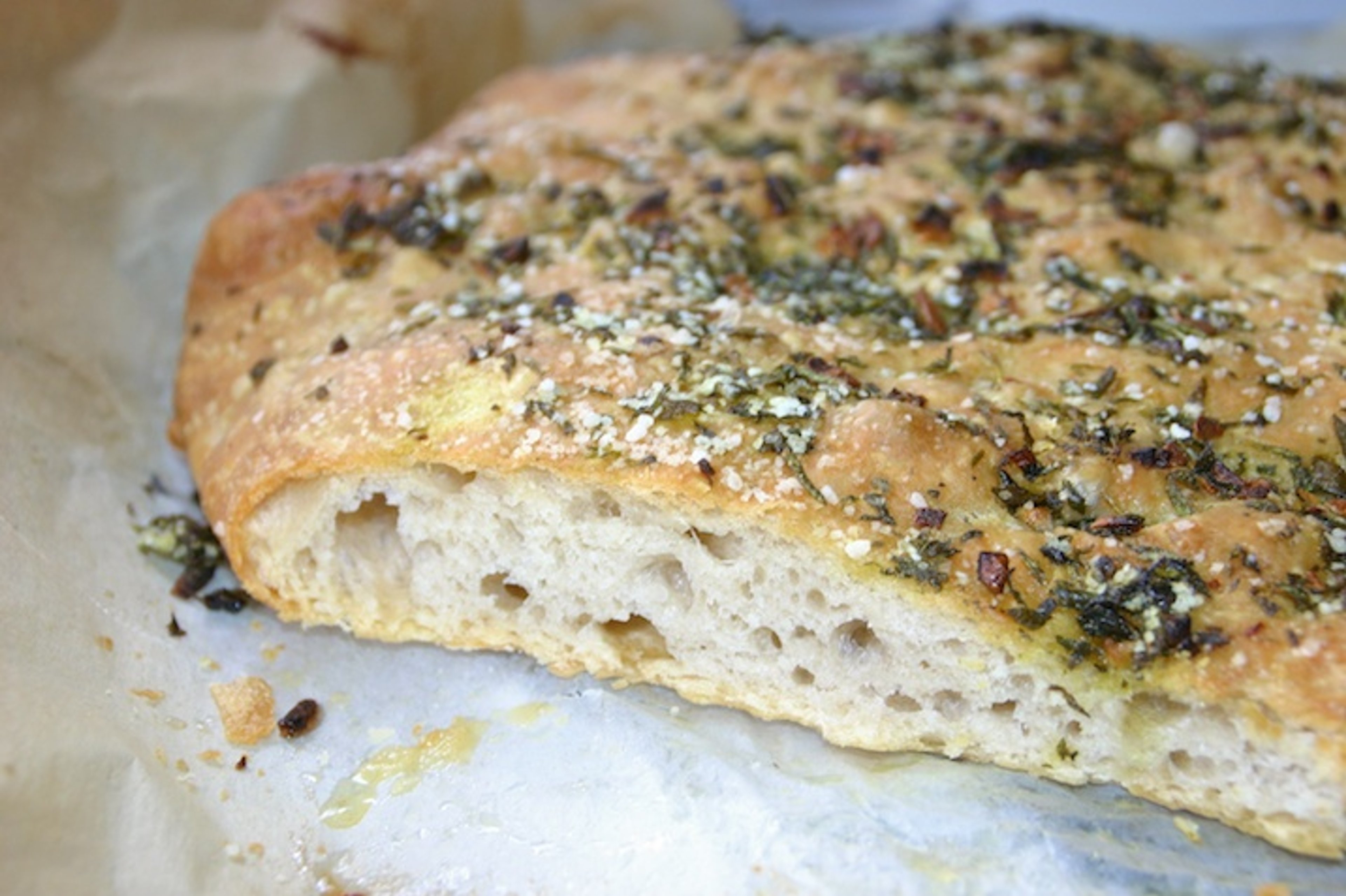Foccacia med krydderolie