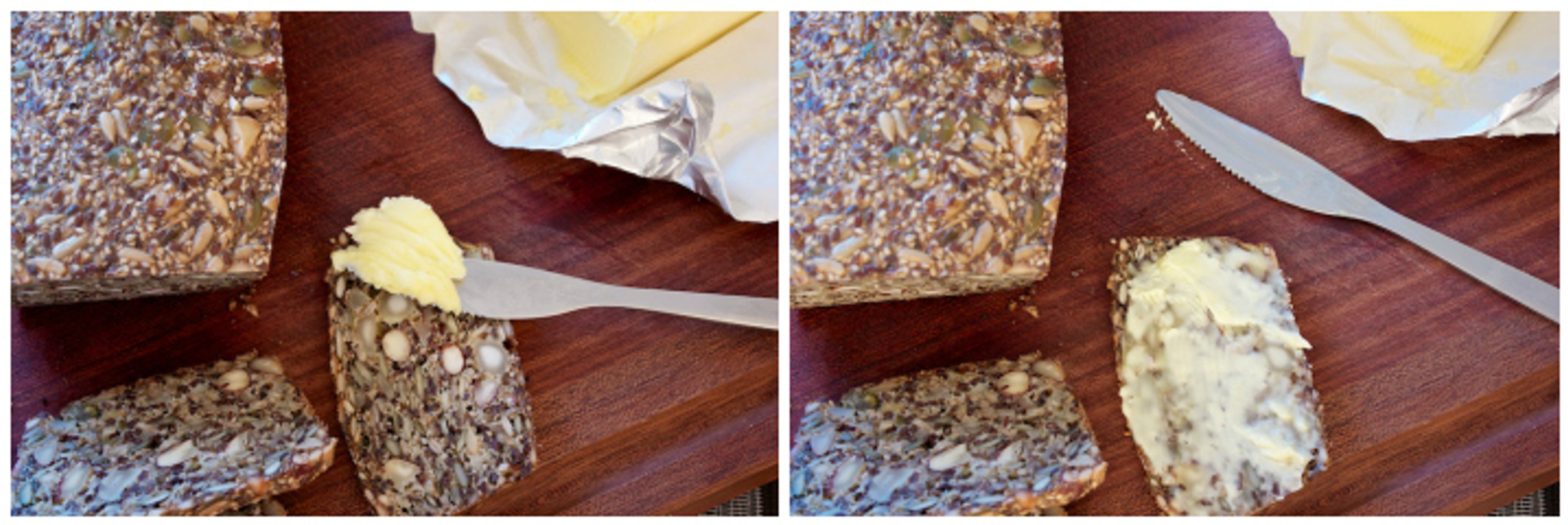 Kernebrød med macadamia