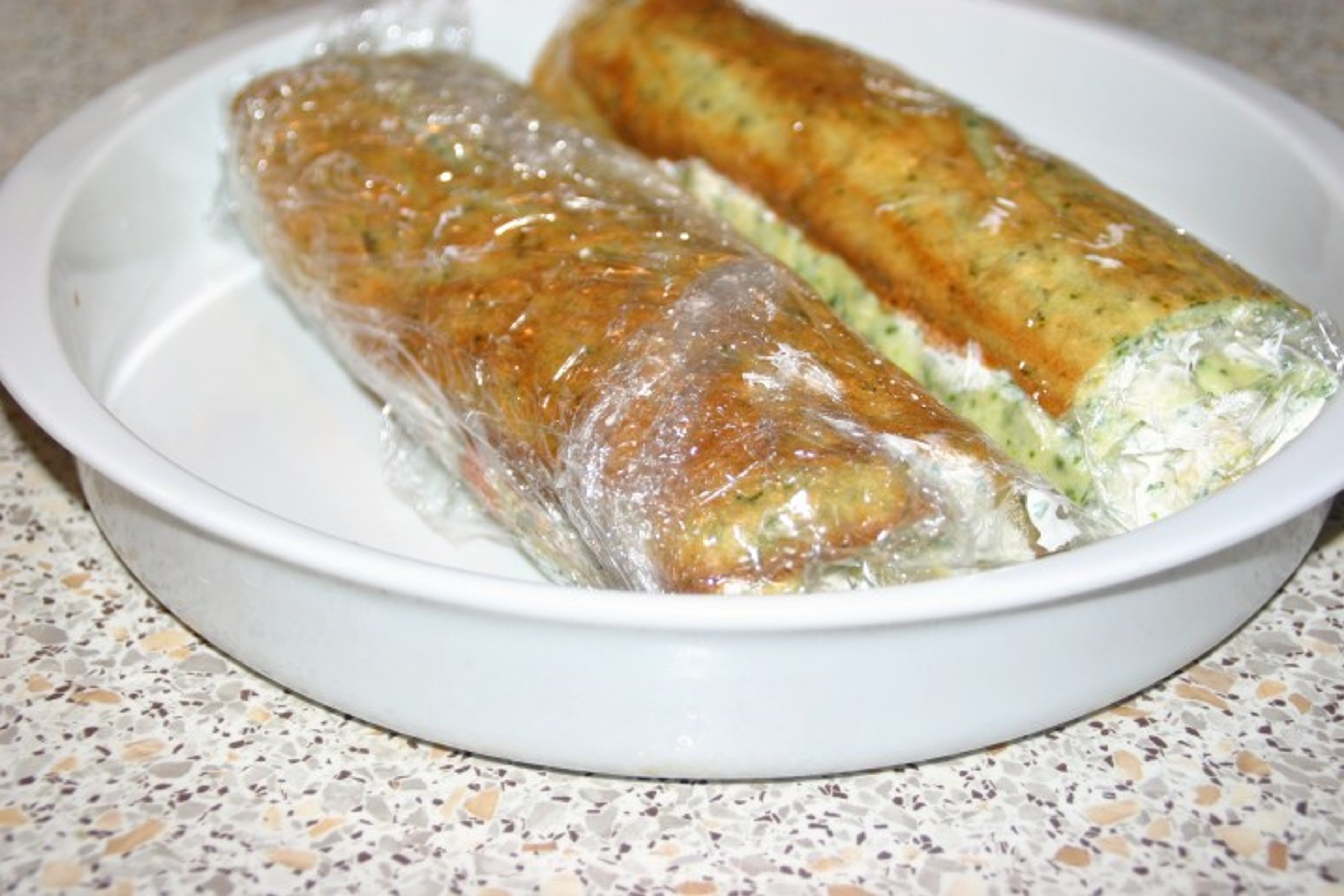 Reje- og lakseroulade