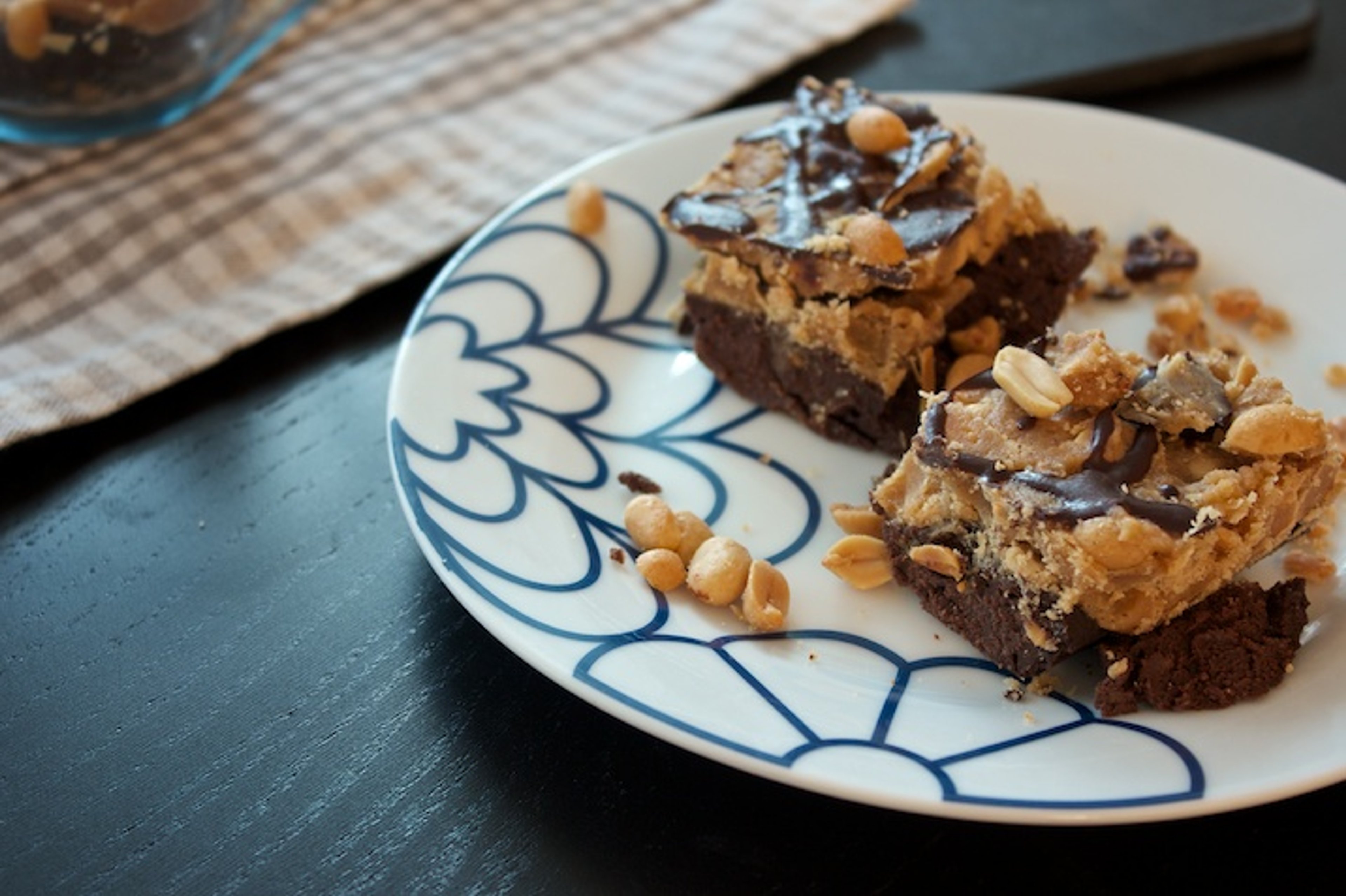Snickers-brownie