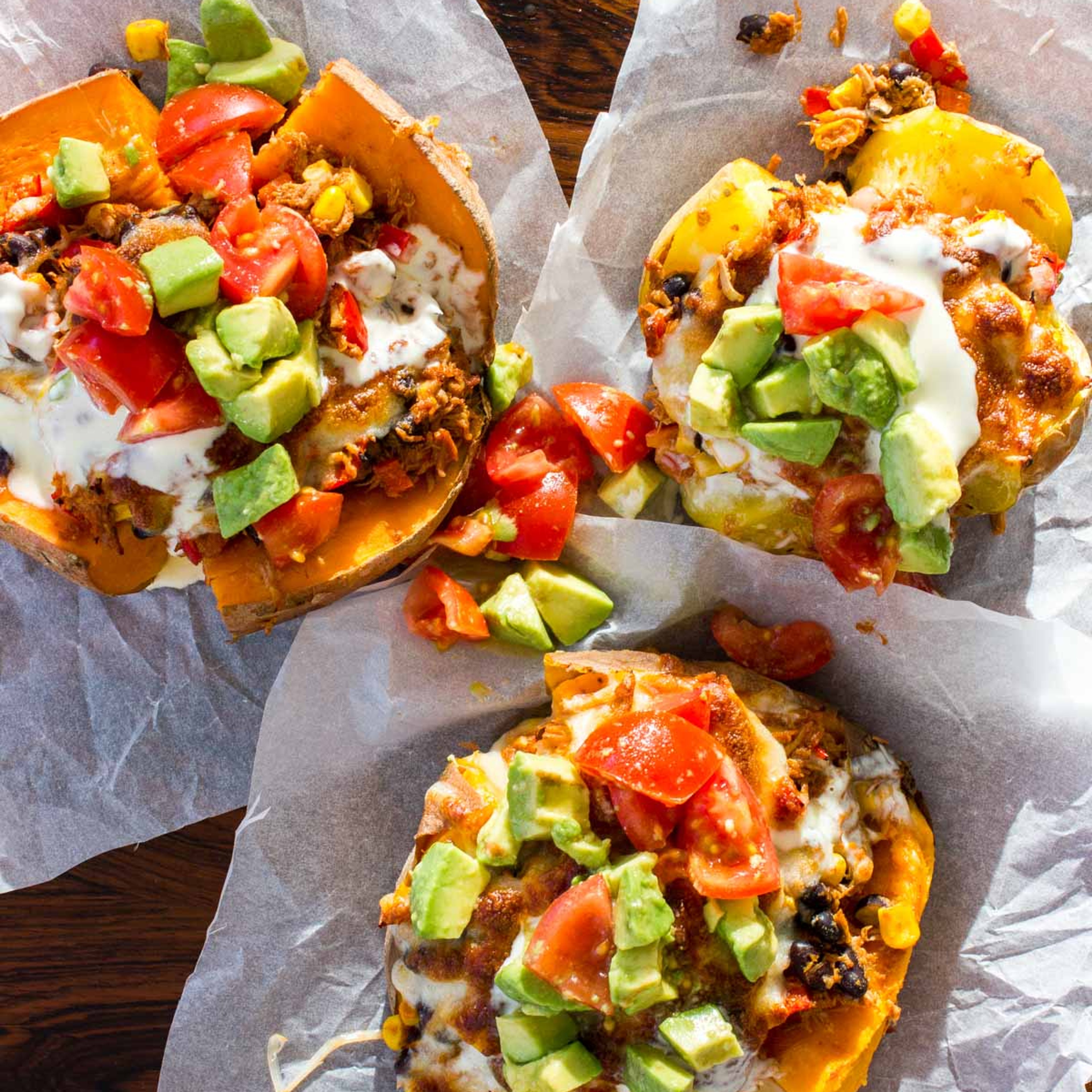 Mexifyldte kartofler