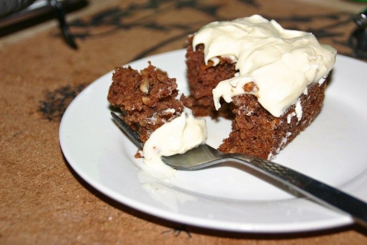 Gulerodskage med creamcheese-frosting