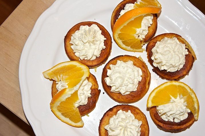 Appelsinkage(r) med mascarponecreme