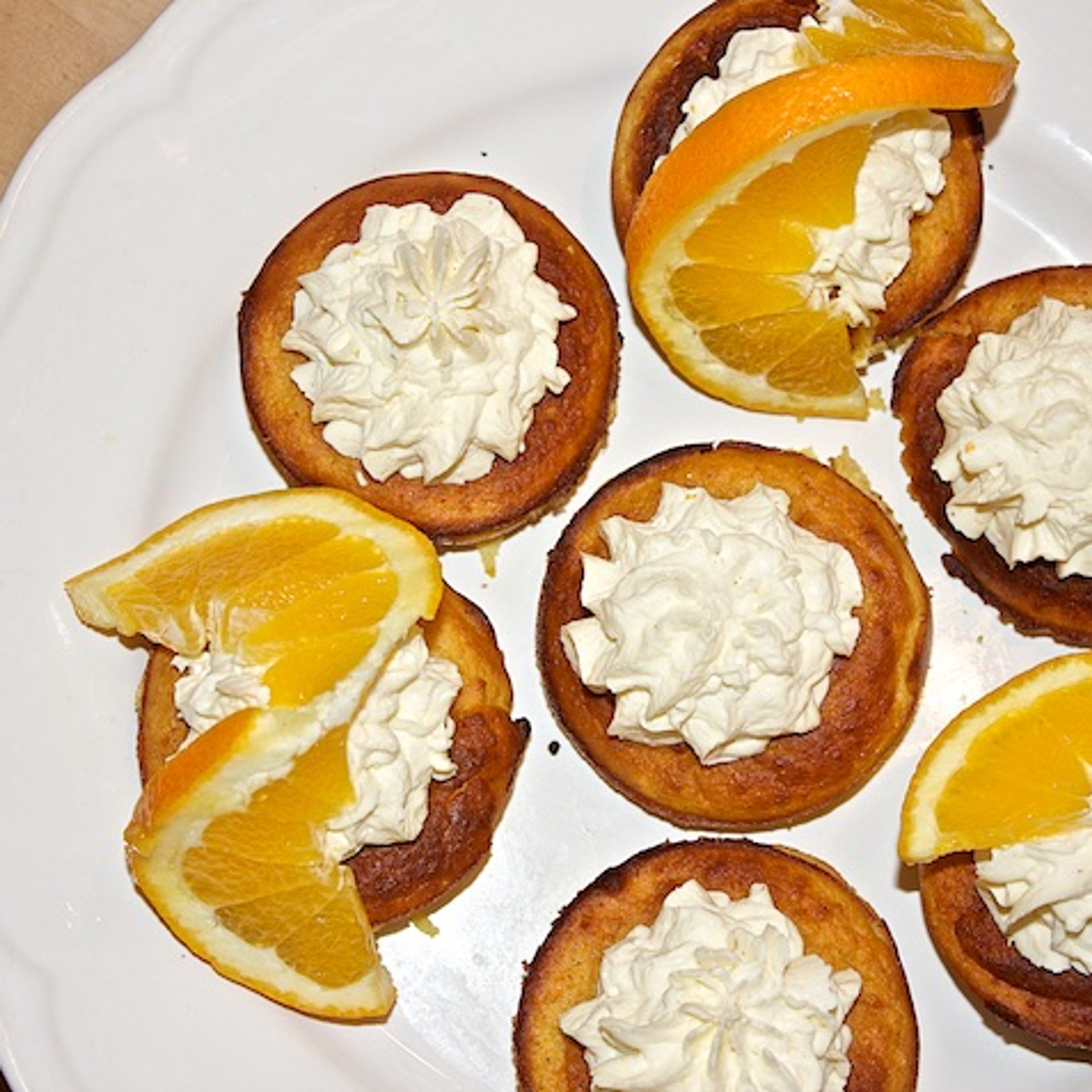 Appelsinkage(r) med mascarponecreme