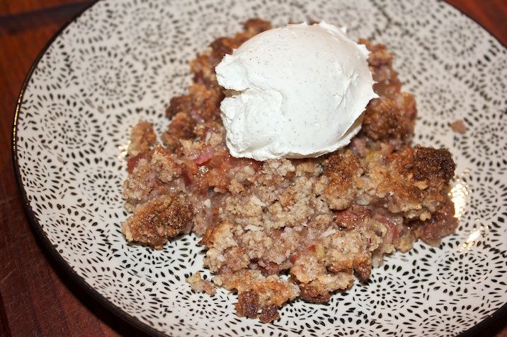 Rabarbercrumble