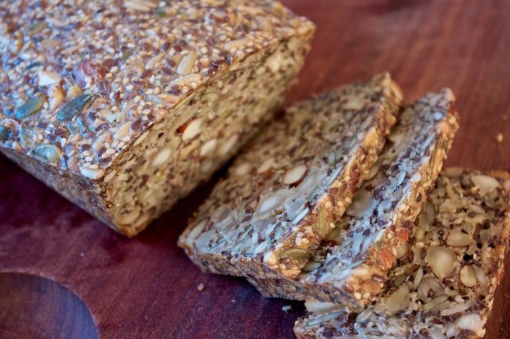 Kernebrød med macadamia