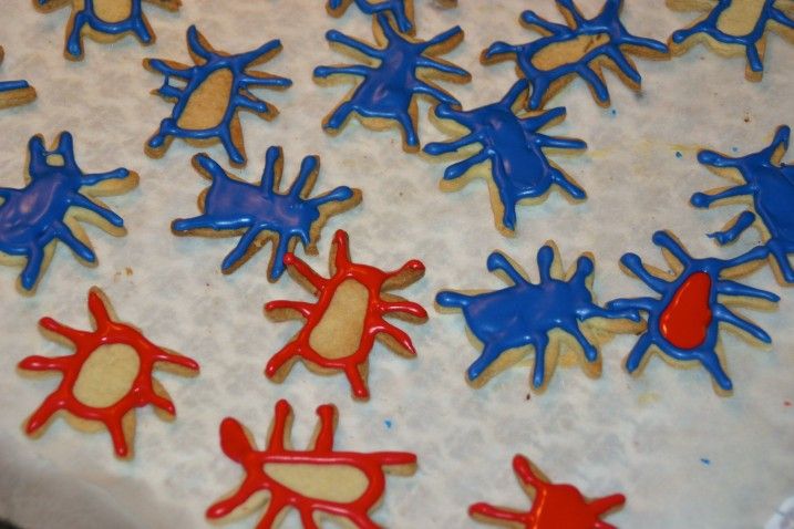 Pyntede vaniljesmåkager