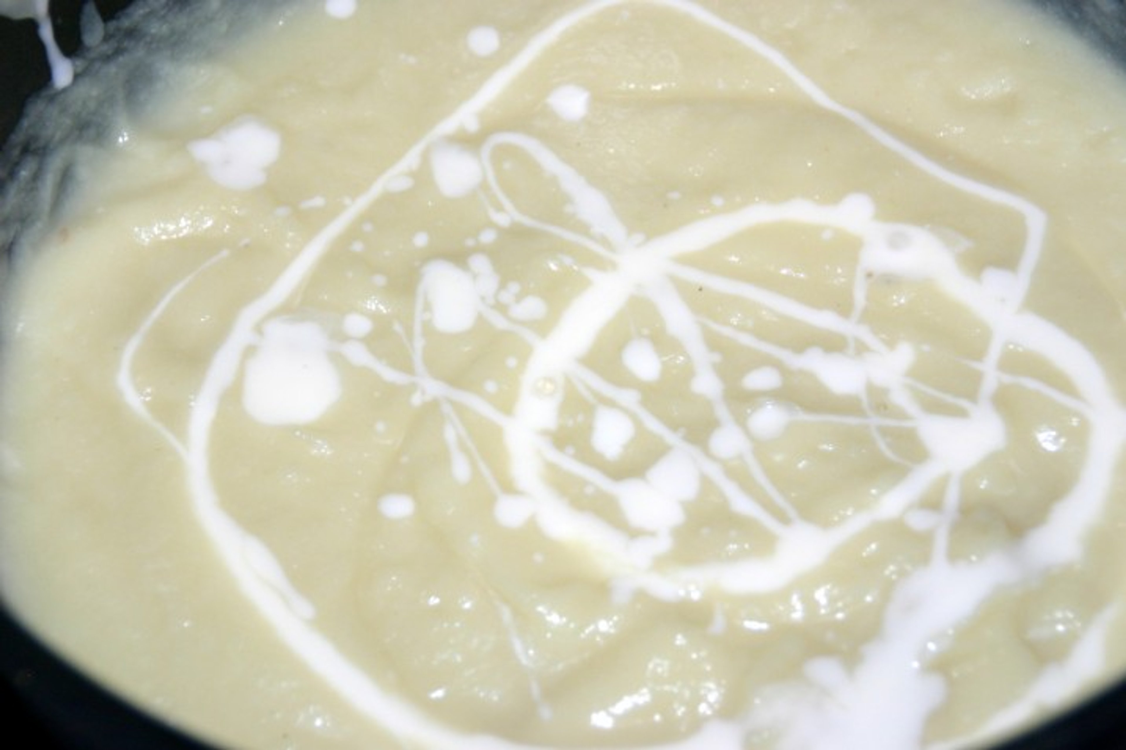 Blomkålssuppe med rejer