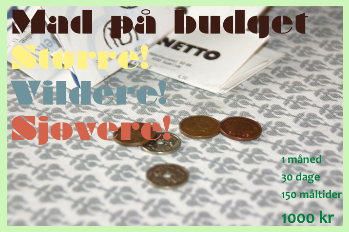 Mad på budget: Marts udfordring