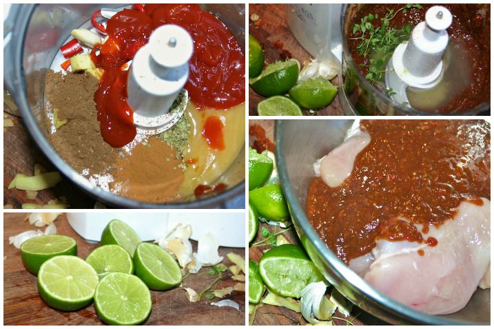 BBQ Jerk Kylling med sommersalsa og grillede majskolber