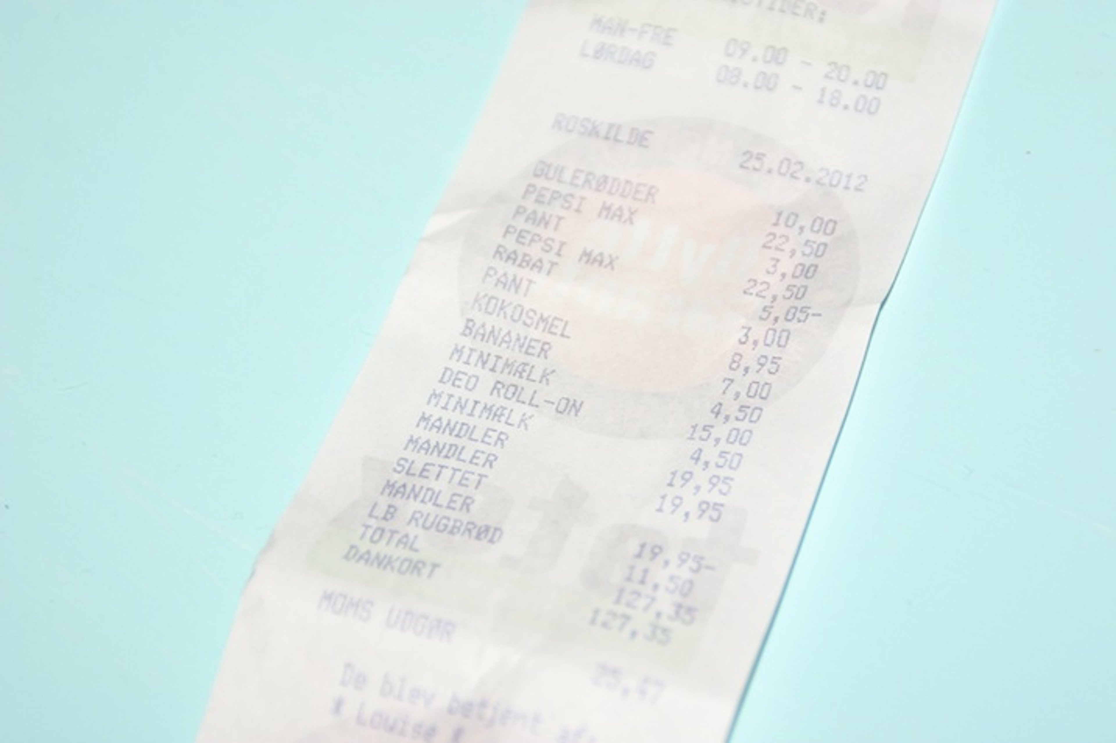 Mad på budget: Dag 2