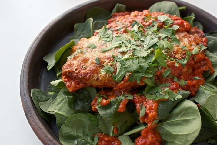 Chicken Parmesan / Pollo Alla Parmigiana / Parmesankylling