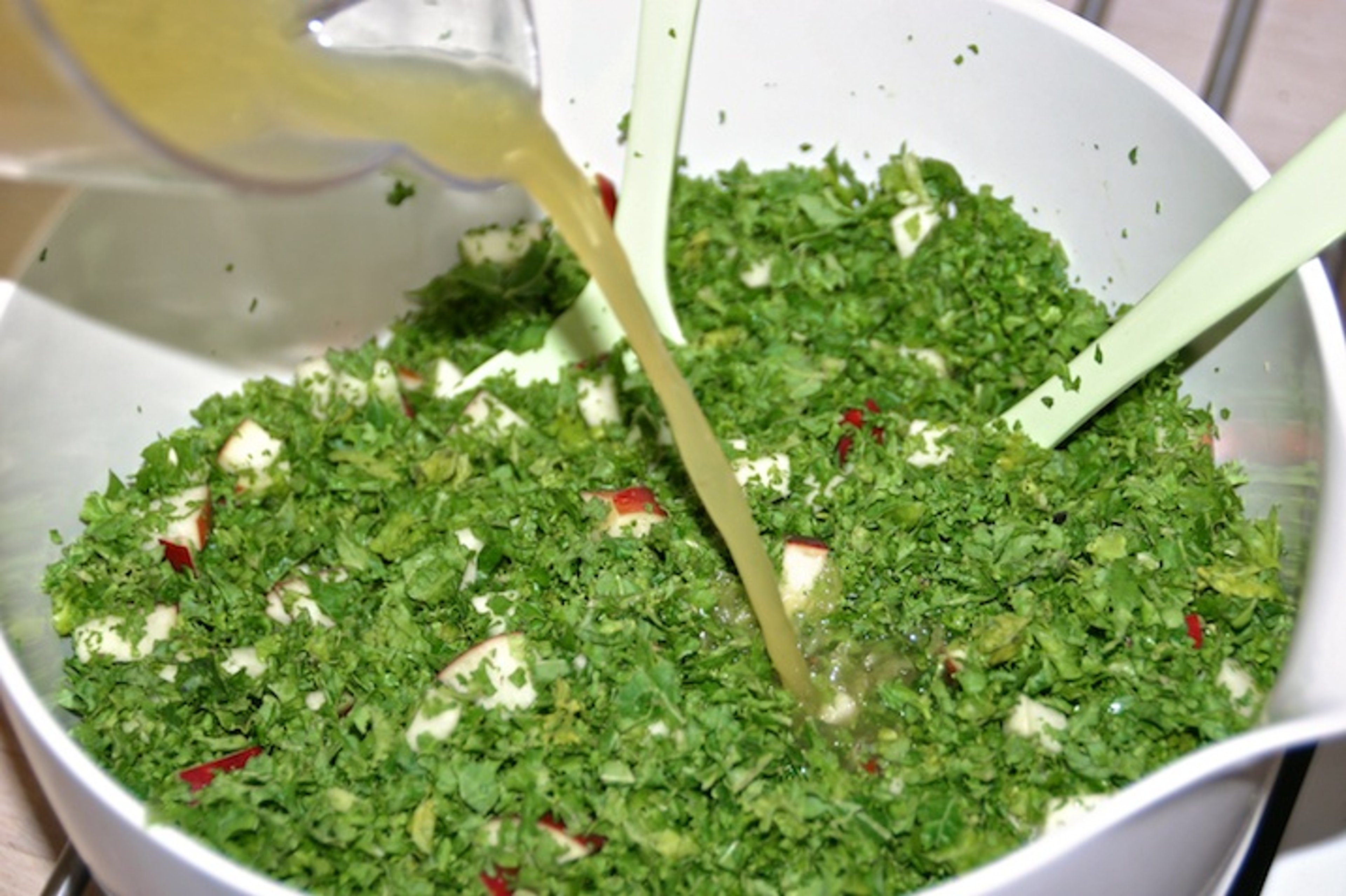 Grønkålssalat - dressing