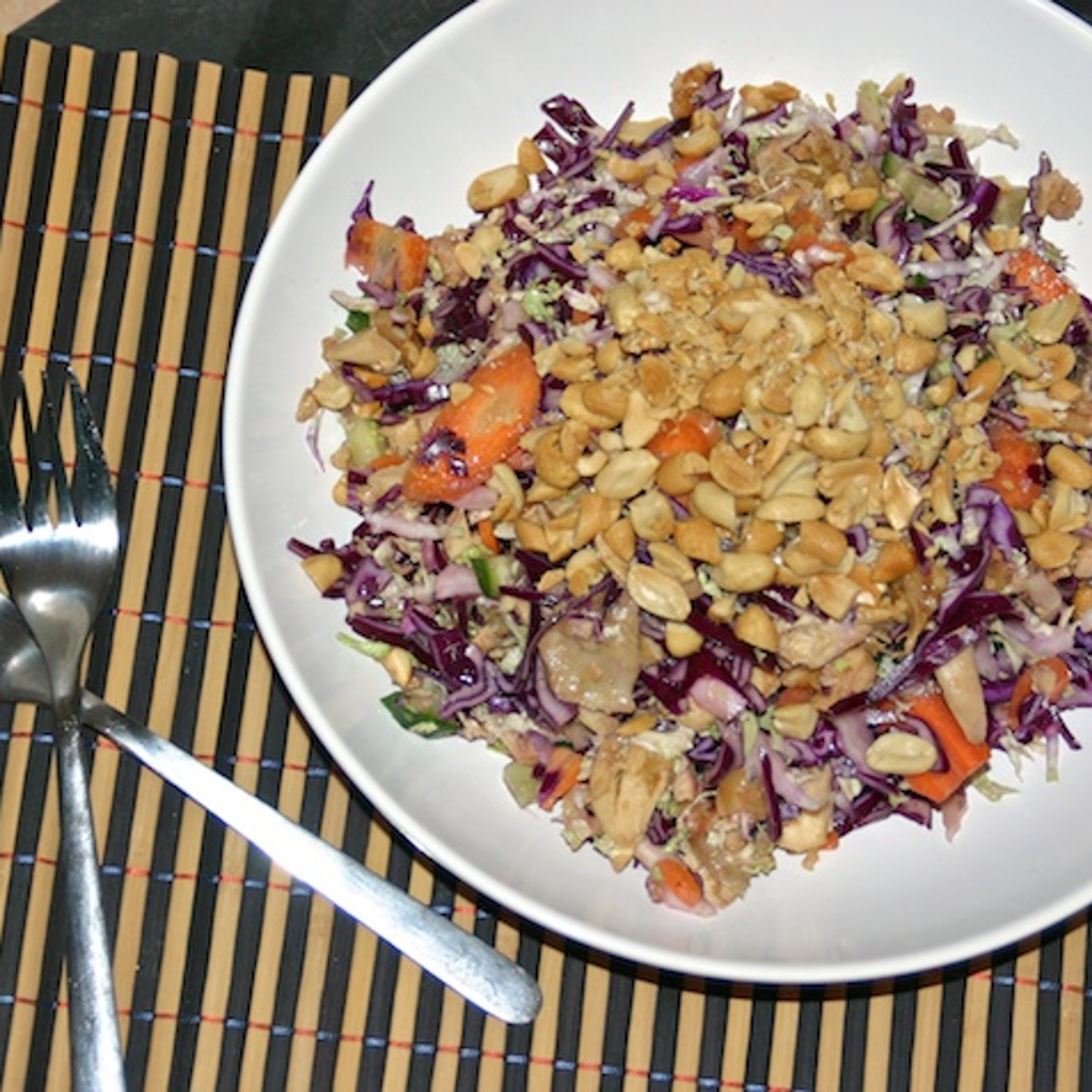 Asiatisk kyllingesalat