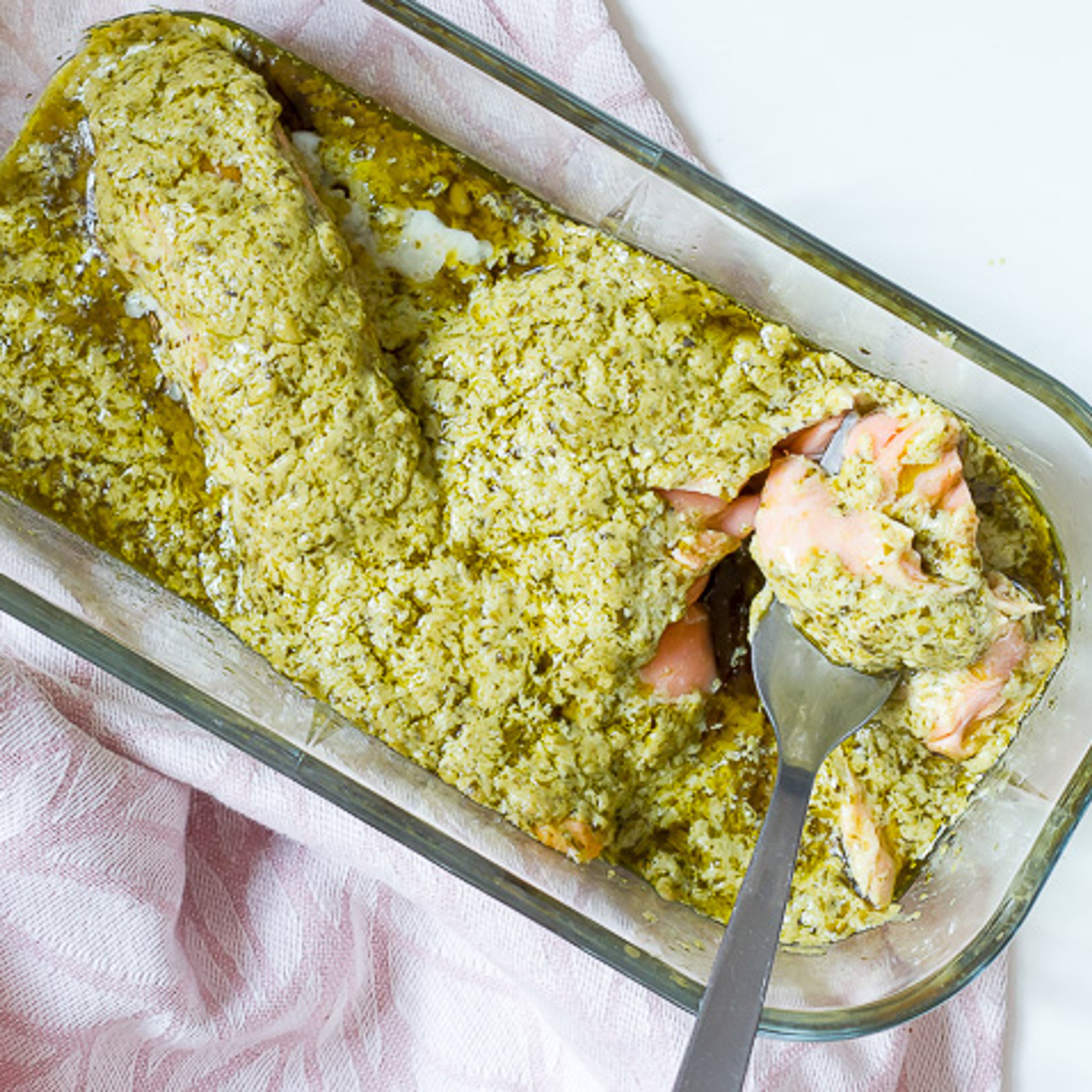 Lynhurtig laks med pestolåg