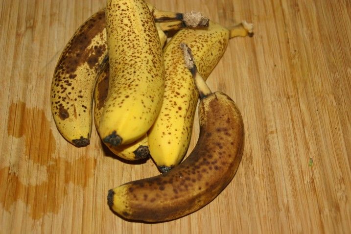 Banankage med chokolade