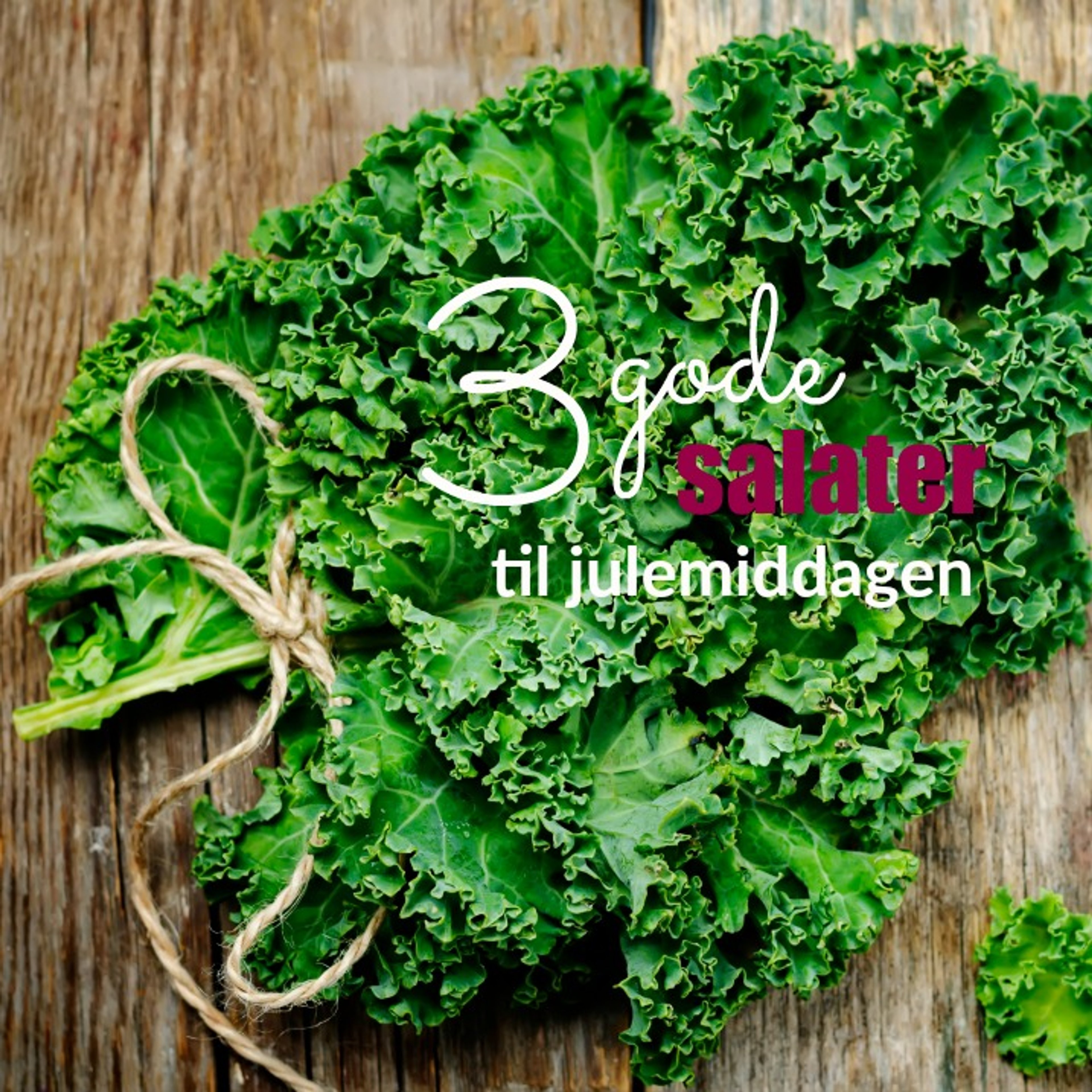 3 gode salater til julemaden