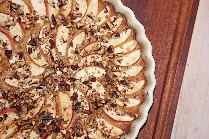 Æblekage med pekanknas