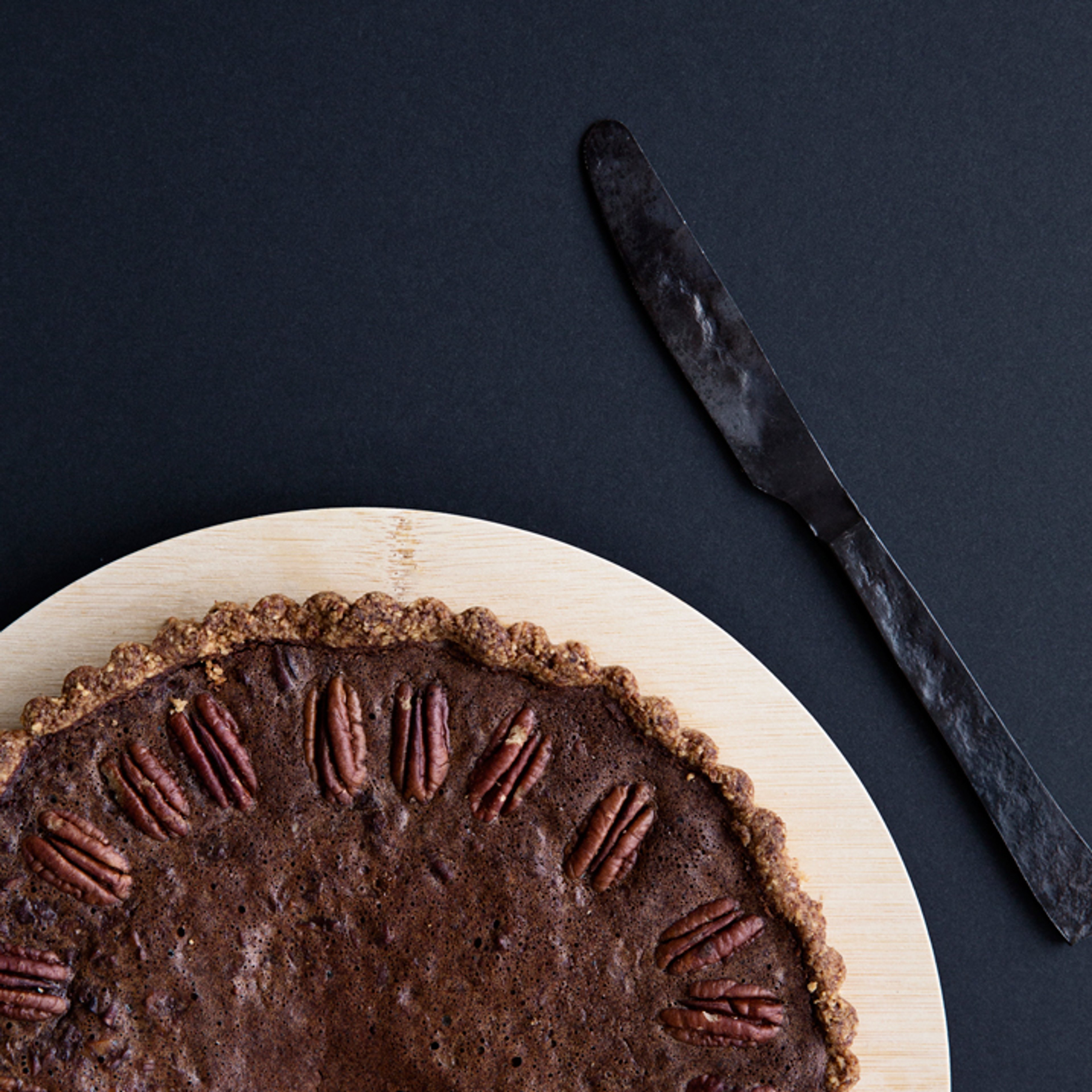 Pekantærte fra "Sødt, sundere, syndigt"