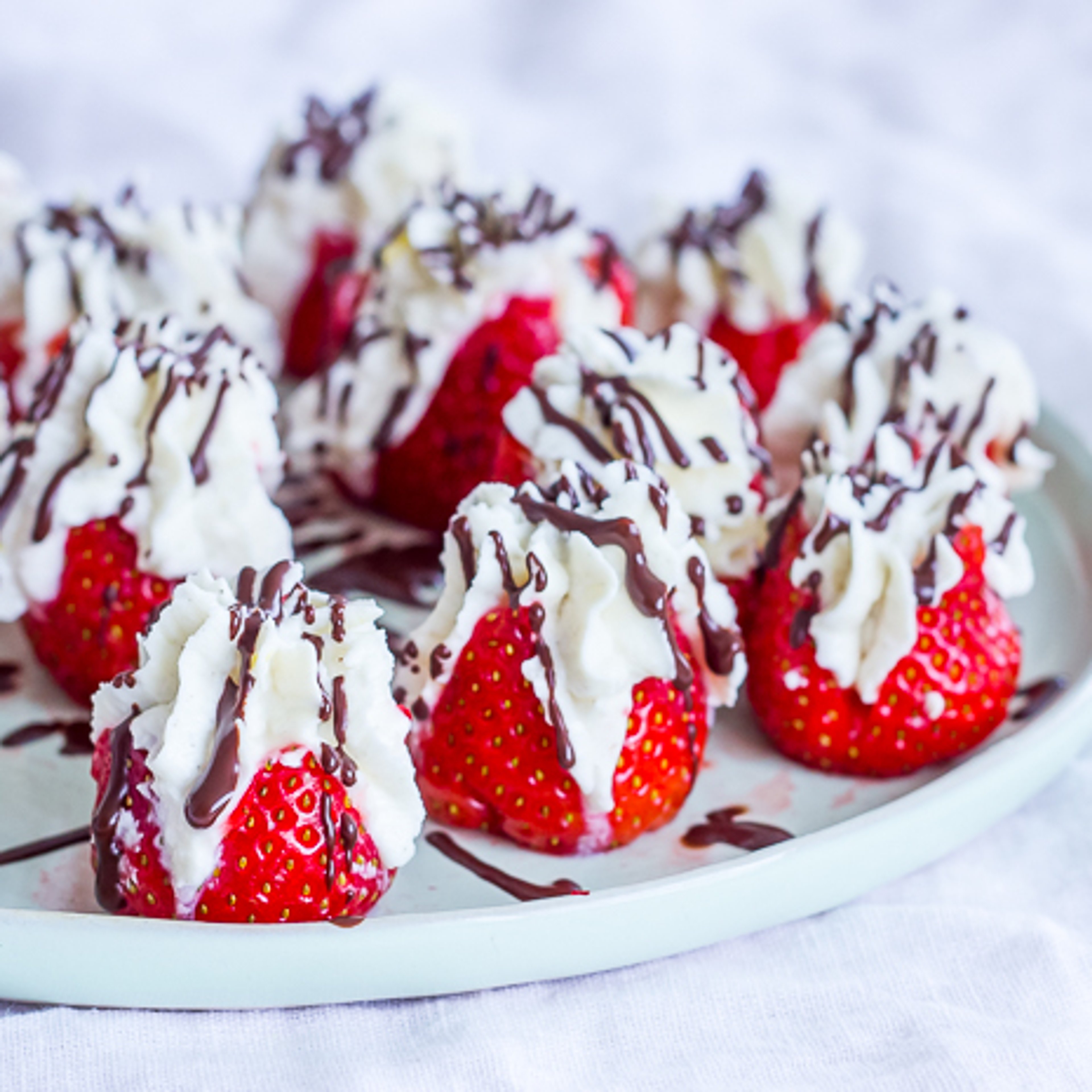 Mascarponefyldte jordbær og sommerforlængelse