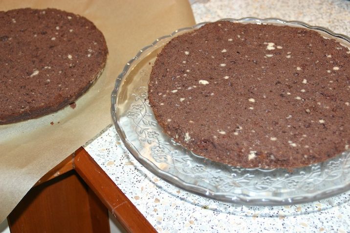 Chokoladet chokoladelagkage