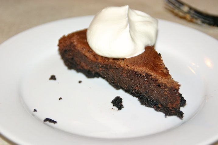 Chokoladetærte med oreo-bund