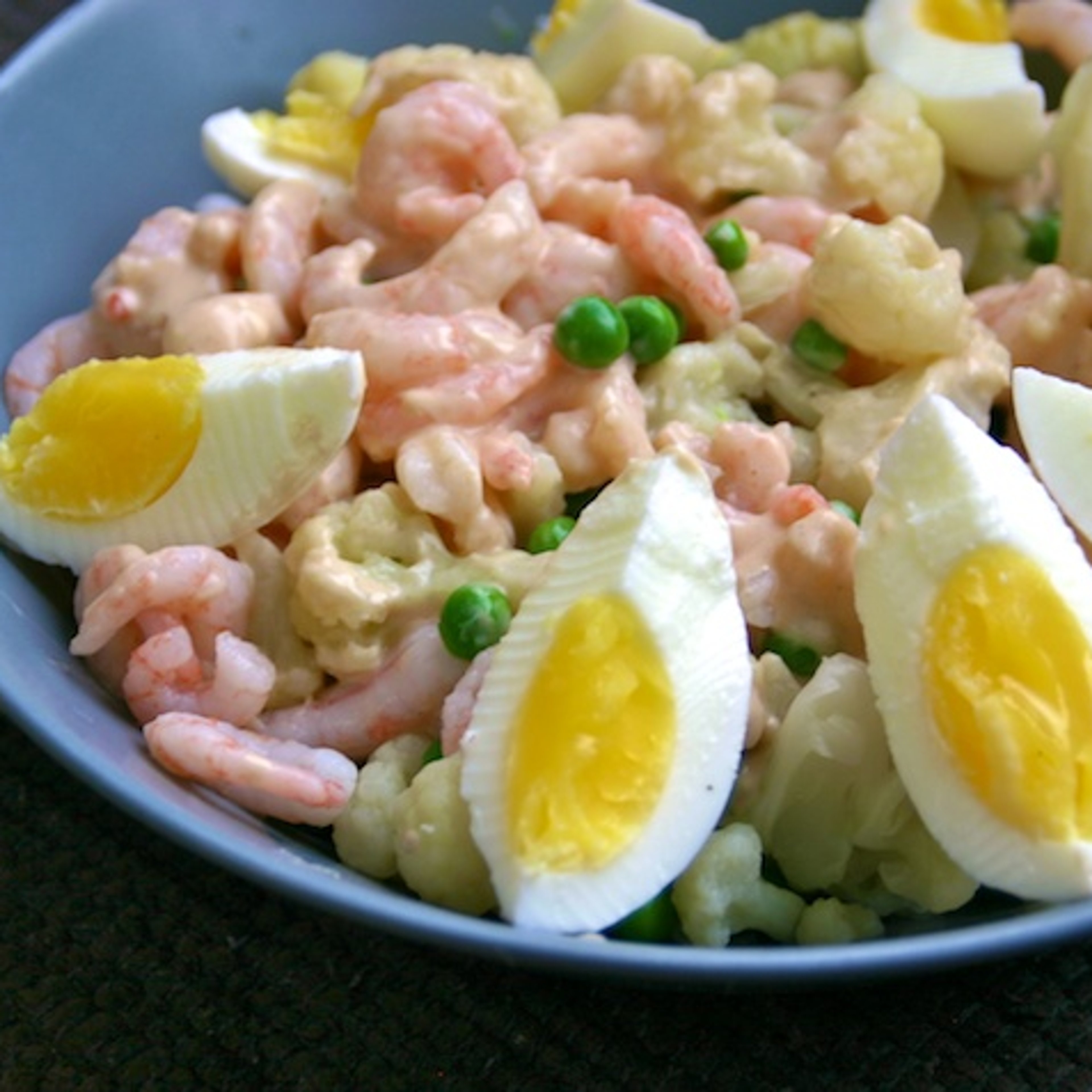 Maskeret blomkålssalat