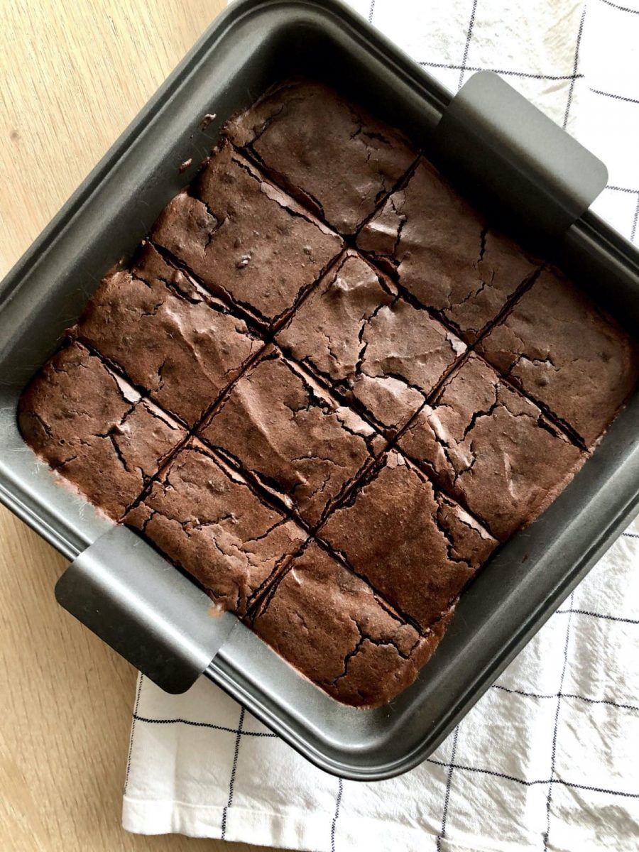 Overraskende bønnebrownie