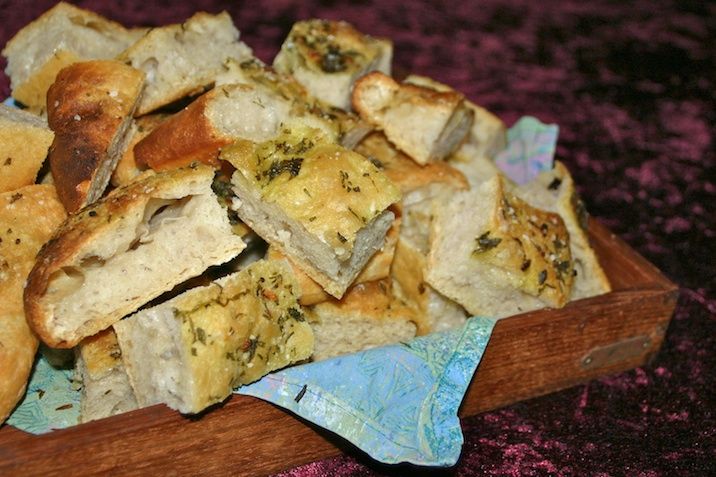 Foccacia med krydderolie