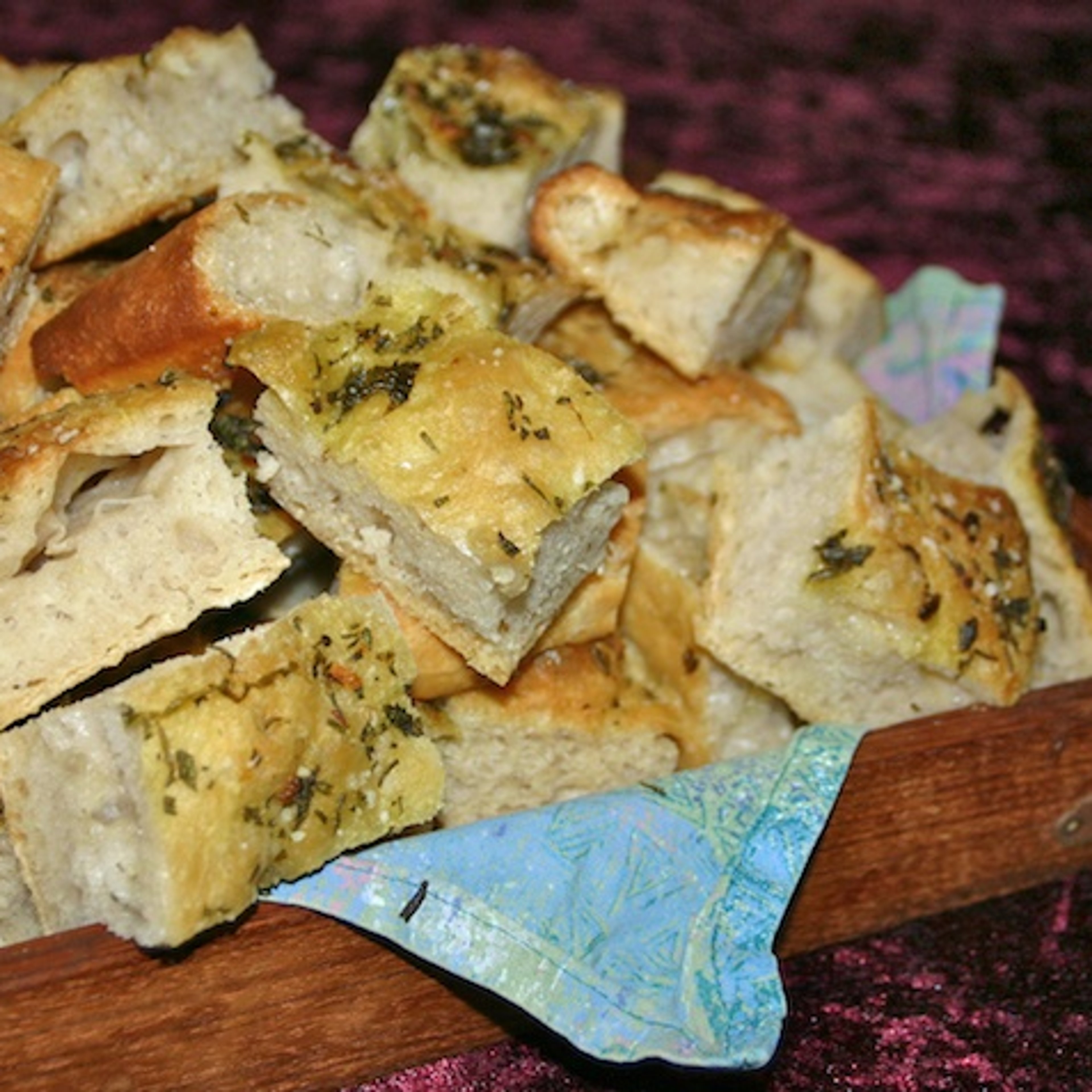 Foccacia med krydderolie